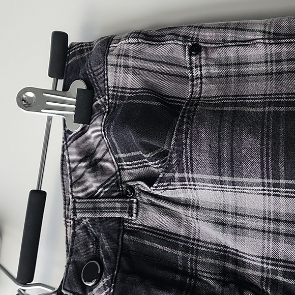 Karen Millen Ombre Check Stretch Pants - Picture 4 of 7